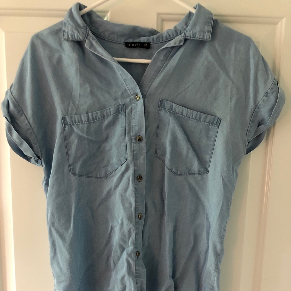 cotton:on button down top